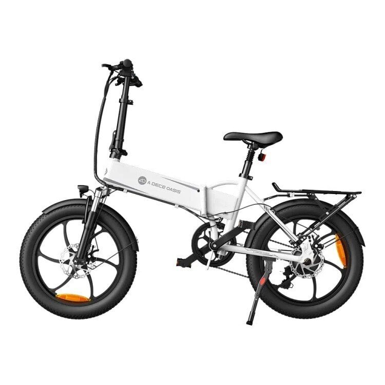 Elektrinis dviratis ADO A20 XE 20", baltas kaina ir informacija | Elektriniai dviračiai | pigu.lt