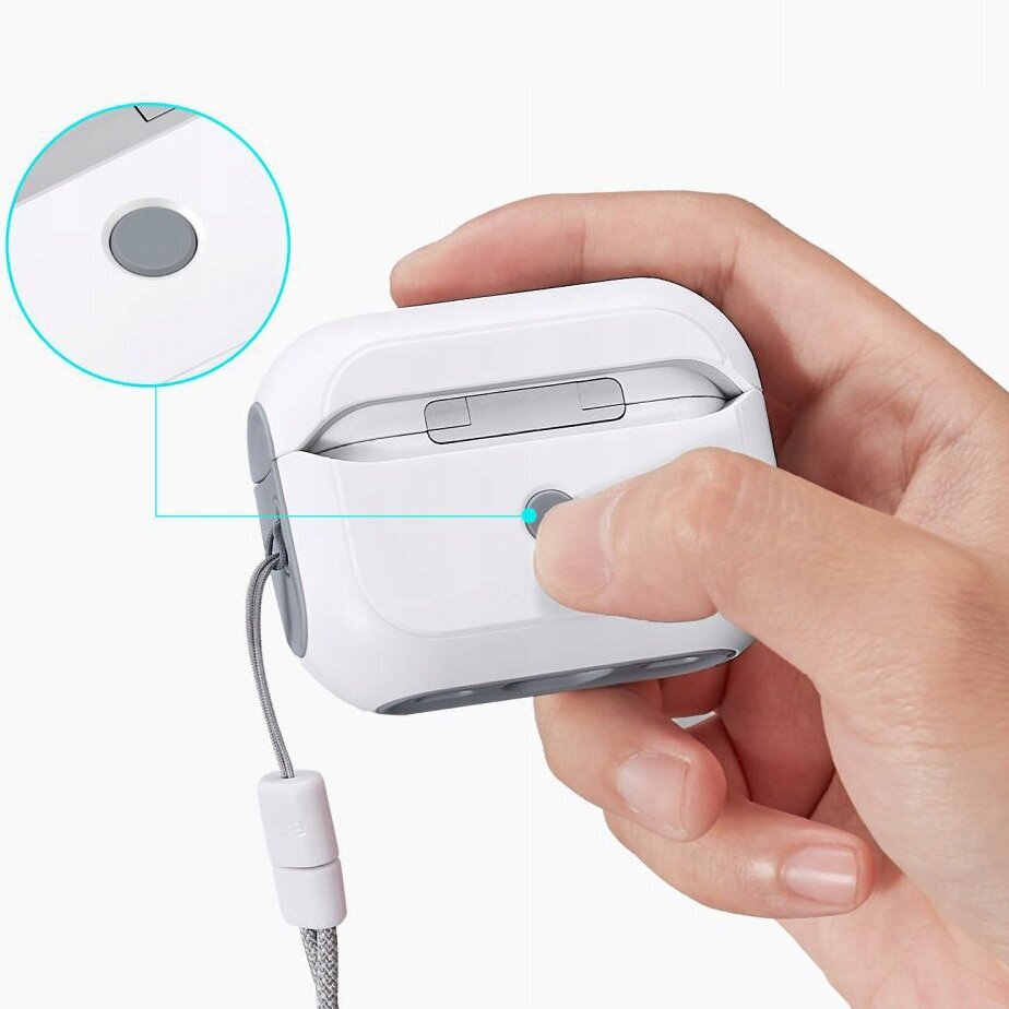 ESR Orbit HaloLock MagSafe AirPods Pro white kaina ir informacija | Ausinės | pigu.lt