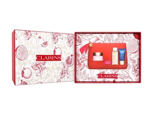 Rinkinys Clarins Multi Active: dieninis veido kremas, 50 m + naktinis veido kremas, 15 ml + micelinis vanduo, 50 ml + kosmetikos maišelis kaina ir informacija | Veido kremai | pigu.lt