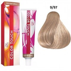 Plaukų dažai Wella Professionals Color Touch, 9/97 Very Light Blond/Cendre Brown, 60 ml kaina ir informacija | Plaukų dažai | pigu.lt