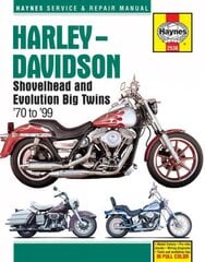Harley-Davidson Shovelhead & Evolution Big Twins (70 - 99): 1970 - 1999 kaina ir informacija | Kelionių vadovai, aprašymai | pigu.lt