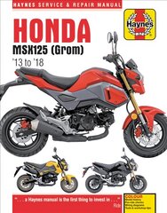 Honda MSX125 (Grom) (13-18) kaina ir informacija | Kelionių vadovai, aprašymai | pigu.lt