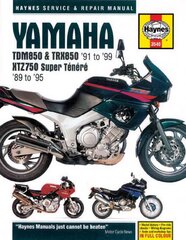 Yamaha TDM850, TRX850 & XTZ750 (89-99): 89-99 kaina ir informacija | Kelionių vadovai, aprašymai | pigu.lt