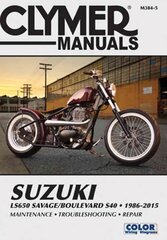 Clymer Suzuki Ls650 Savage/Boulevard S40: 1986-2015 kaina ir informacija | Kelionių vadovai, aprašymai | pigu.lt