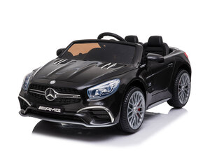 Одноместный электромобиль для детей Kikkaboo Mercedes Benz SL65, черный цвет цена и информация | Электромобили для детей | pigu.lt