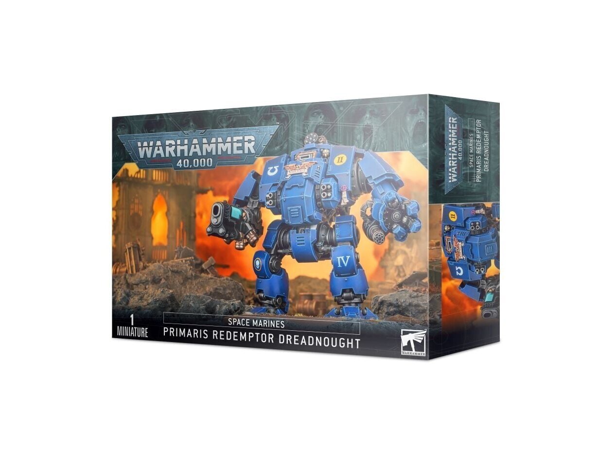 Miniatiūrų rinkinys Space Marines Primaris Redemptor Dreadnought 48-77 цена и информация | Konstruktoriai ir kaladėlės | pigu.lt