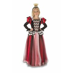 Kostiumas vaikams Širdies karalienė Juoda / Raudona kaina ir informacija | Karnavaliniai kostiumai | pigu.lt