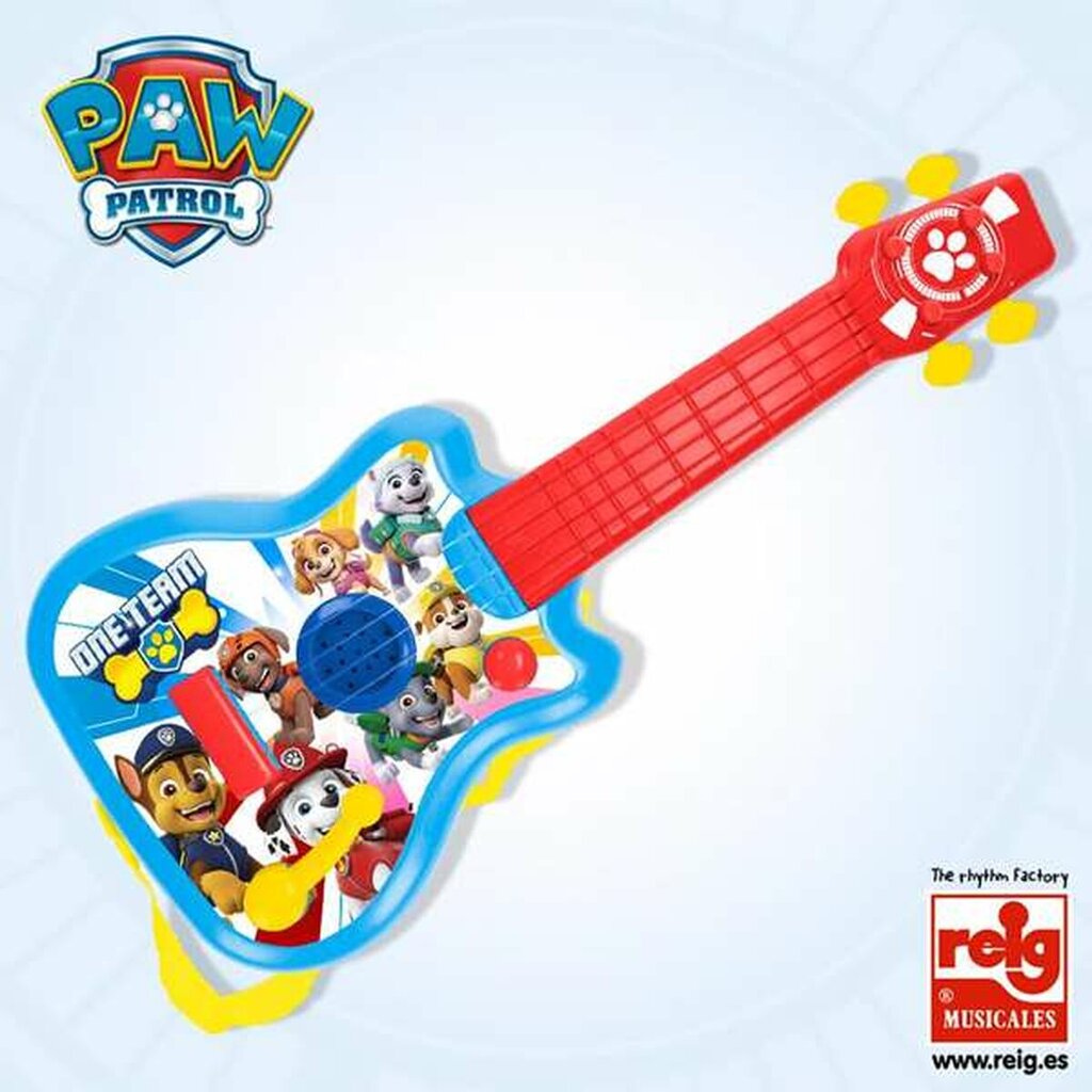 Kūdikių gitara Reig Paw Patrol цена и информация | Lavinamieji žaislai | pigu.lt