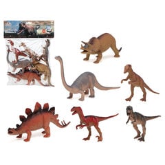 Набор динозавров, 6 шт. цена и информация | Игрушки для мальчиков | pigu.lt