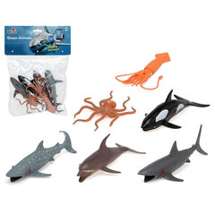 Набор диких животных Океан, 6 шт. цена и информация | Игрушки для мальчиков | pigu.lt