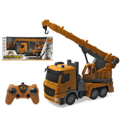 Nuotoliniu būdu valdomas žaislinis kranas City Truck kaina ir informacija | Žaislai berniukams | pigu.lt