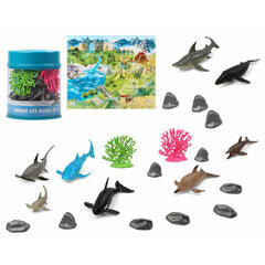 Набор диких животных Океан, 22 шт. цена и информация | Игрушки для мальчиков | pigu.lt