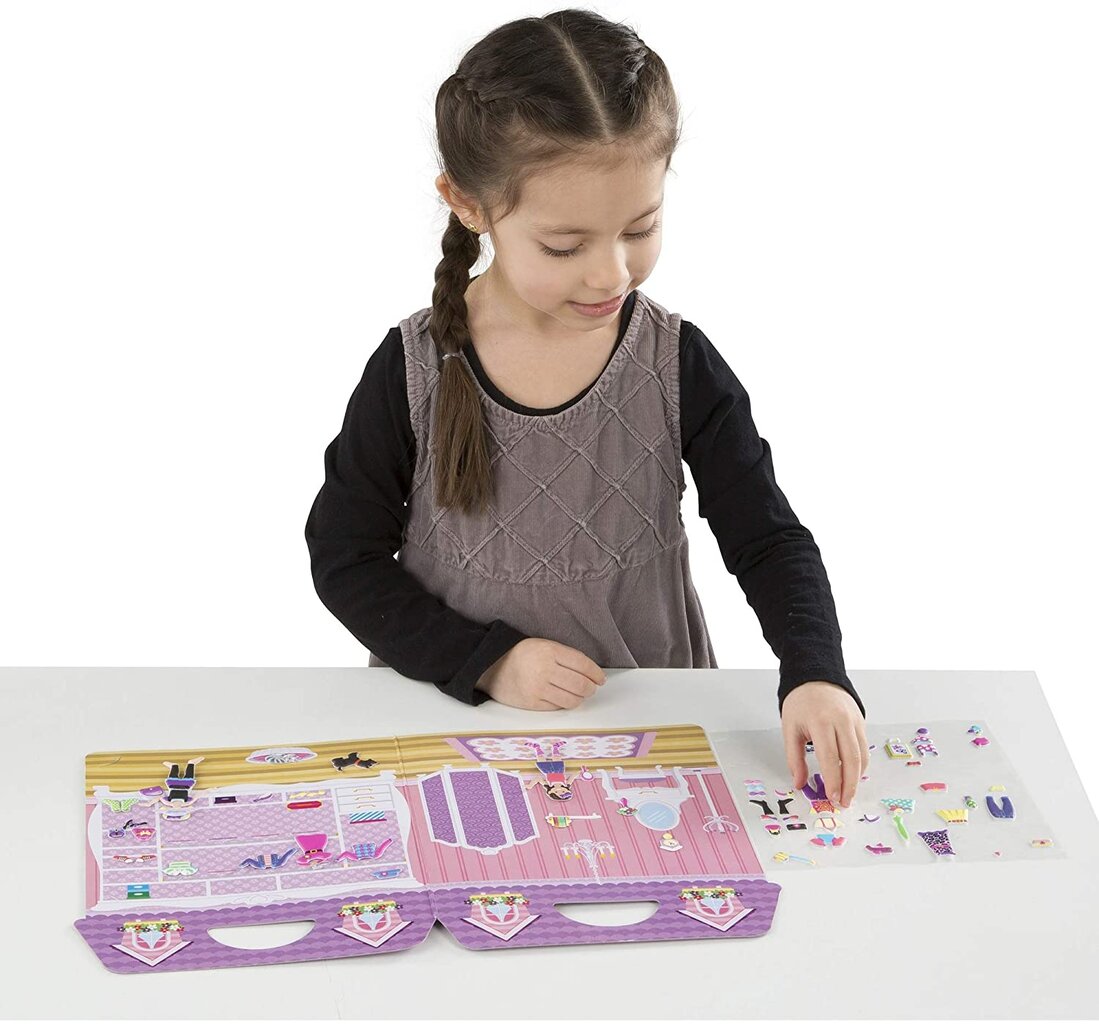 Lipdukų rinkinys Melissa & Doug Drabužiai kaina ir informacija | Lavinamieji žaislai | pigu.lt