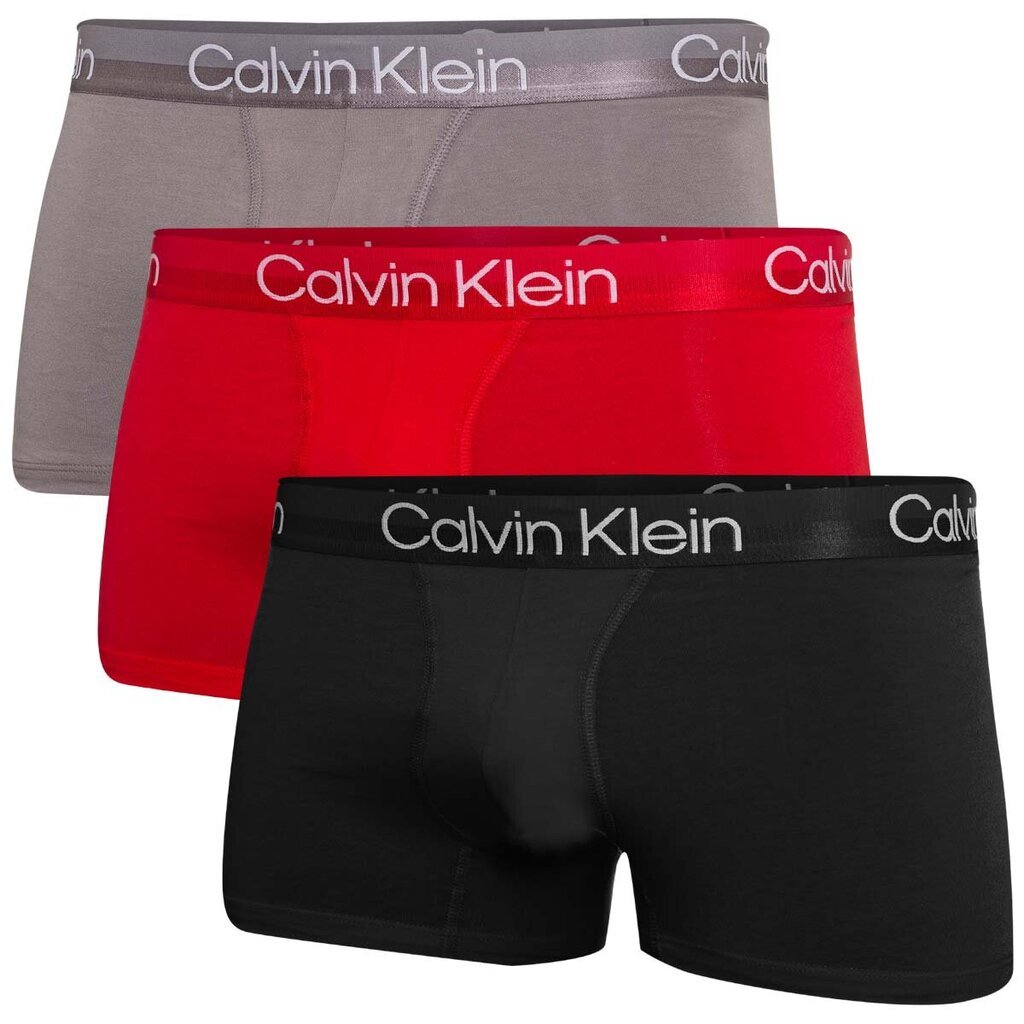 Trumpikės vyrams Calvin Klein 50172, raudoni kaina ir informacija | Trumpikės | pigu.lt