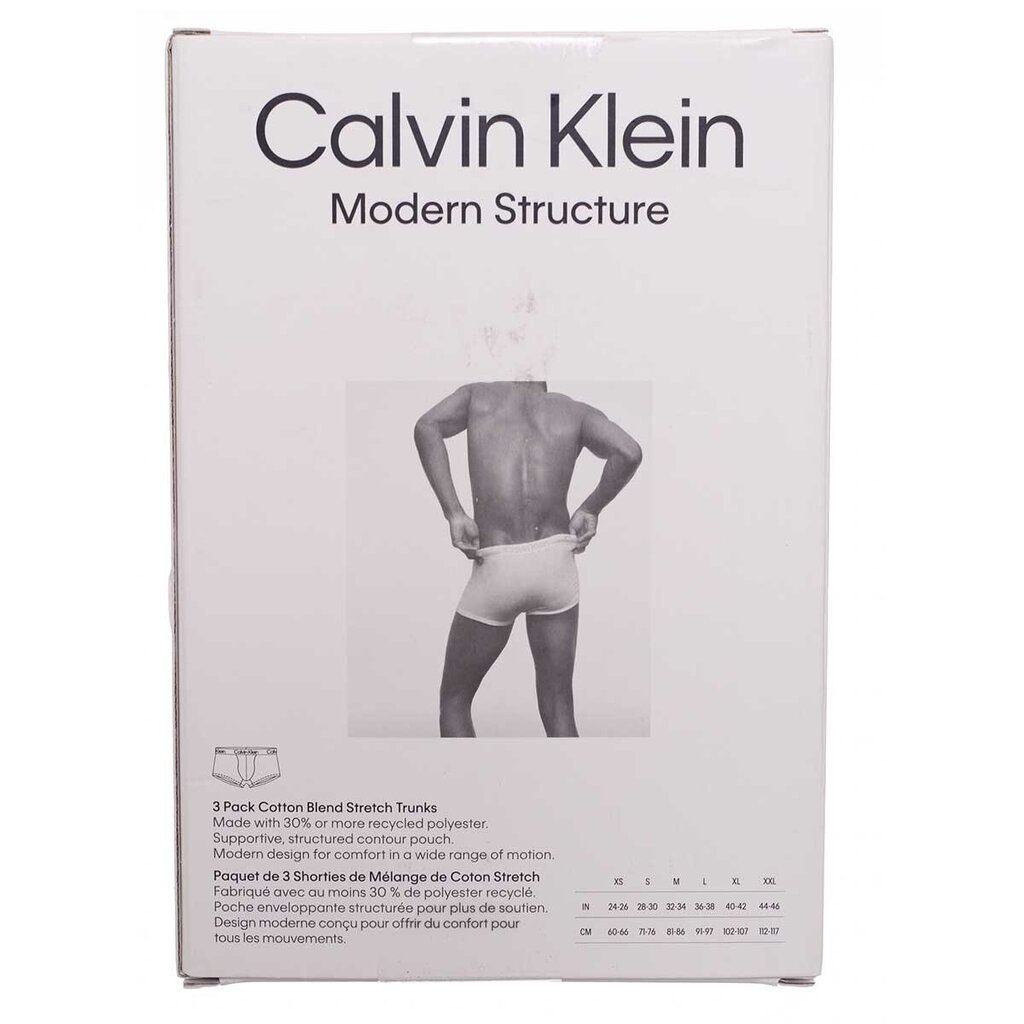 Trumpikės vyrams Calvin Klein 50172, raudoni kaina ir informacija | Trumpikės | pigu.lt