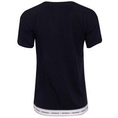 Marškinėliai moterims 50477, juodi kaina ir informacija | Marškinėliai moterims | pigu.lt