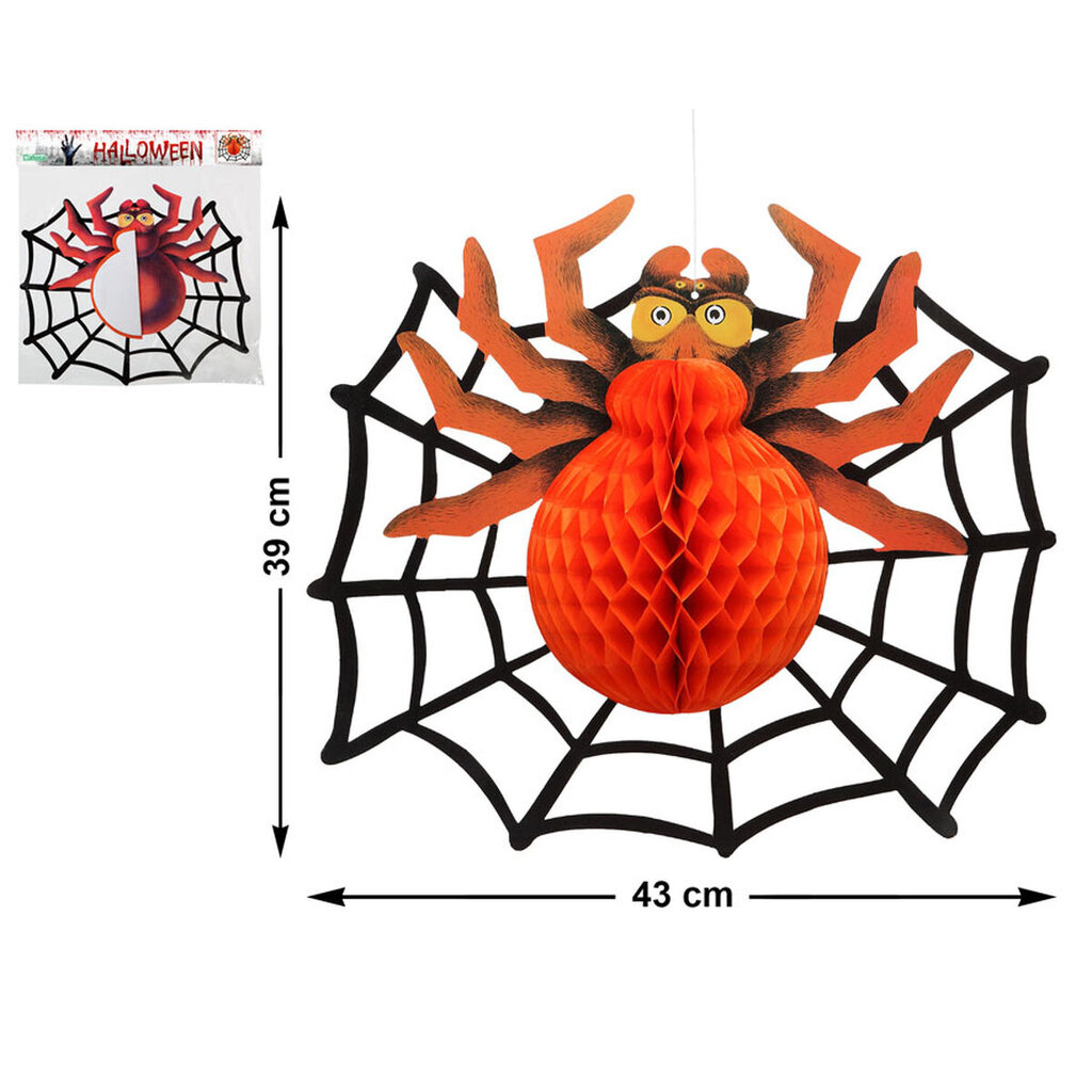 Žibintas Voras Halloween kaina ir informacija | Dekoracijos šventėms | pigu.lt