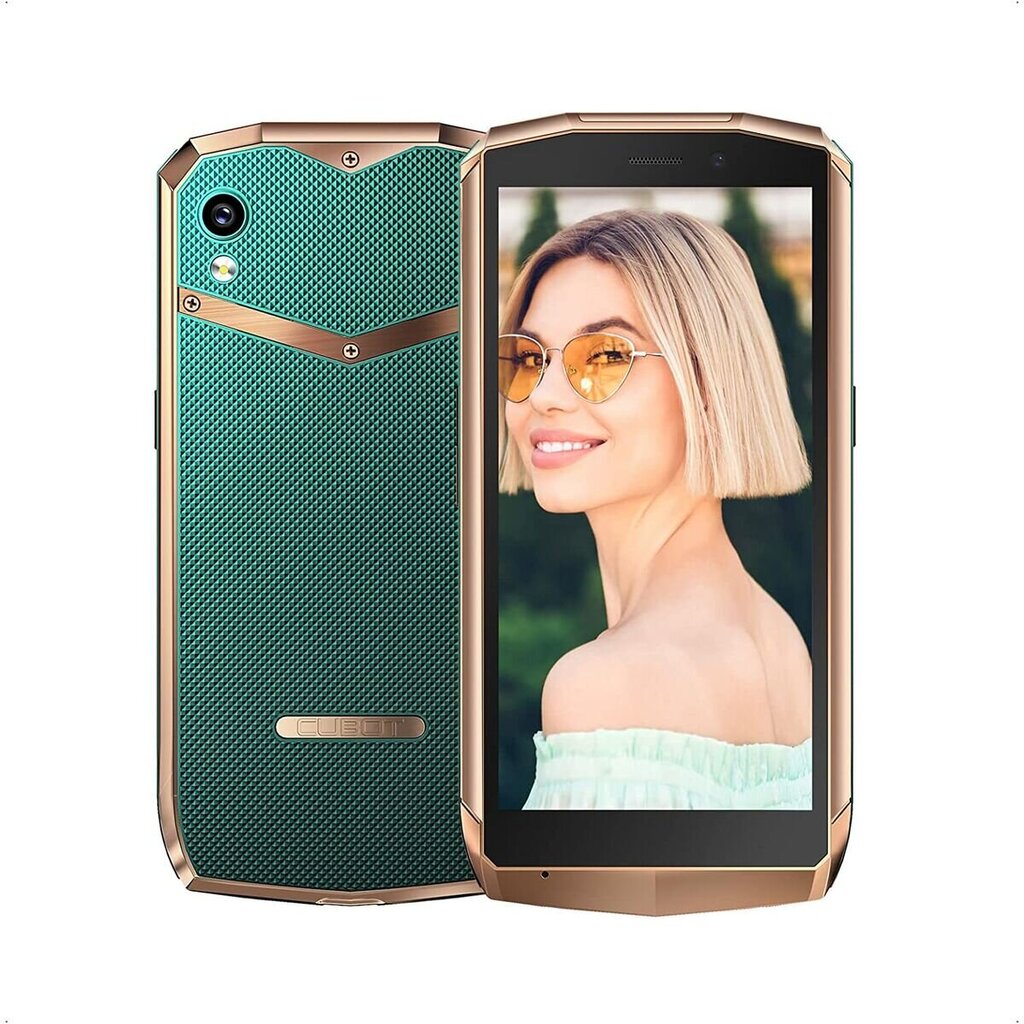 Cubot Pocket Dual SIM 4/64GB Green Golden цена и информация | Mobilieji telefonai | pigu.lt