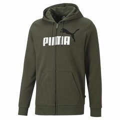 Vyriškas džemperis su gobtuvu Puma Essentials Two Tone, žalias цена и информация | Мужские толстовки | pigu.lt