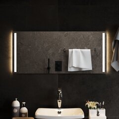 Vonios kambario led veidrodis, 90x40cm kaina ir informacija | Veidrodžiai | pigu.lt