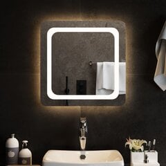 Vonios kambario led veidrodis, 50x50cm kaina ir informacija | Veidrodžiai | pigu.lt