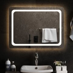 Vonios kambario led veidrodis, 80x60cm kaina ir informacija | Veidrodžiai | pigu.lt