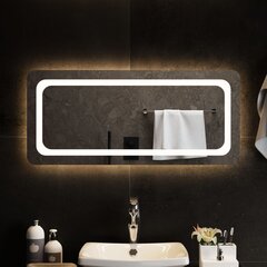 Vonios kambario led veidrodis, 90x40cm kaina ir informacija | Veidrodžiai | pigu.lt