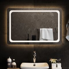 Vonios kambario led veidrodis, 90x60cm kaina ir informacija | Veidrodžiai | pigu.lt