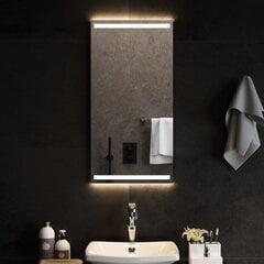 Vonios kambario led veidrodis, 40x80cm kaina ir informacija | Veidrodžiai | pigu.lt