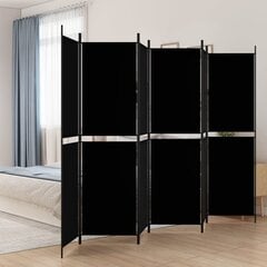 Kambario pertvara 300x200cm, juoda цена и информация | Мобильные стенки | pigu.lt