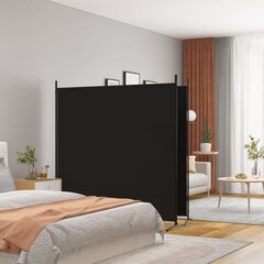 Kambario pertvara 348x180cm, juoda цена и информация | Мобильные стенки | pigu.lt