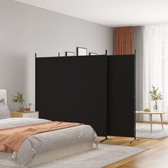 Kambario pertvara 525x180cm, juoda цена и информация | Мобильные стенки | pigu.lt