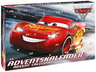 Cars 3D advento kalendorius kaina ir informacija | Cars (Žaibas Makvynas) Žaislai vaikams | pigu.lt