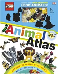 LEGO Animal Atlas: with four exclusive animal models цена и информация | Книги для подростков  | pigu.lt
