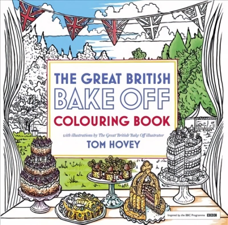 Great British Bake Off Colouring Book: With Illustrations From The Series kaina ir informacija | Knygos apie sveiką gyvenseną ir mitybą | pigu.lt