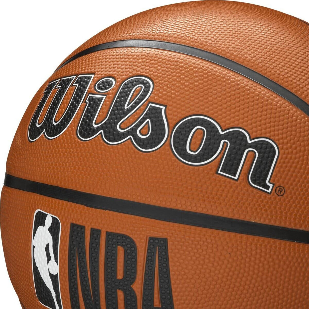 Krepšinio kamuolys Wilson NBA Drv Plus, dydis 7 цена и информация | Krepšinio kamuoliai | pigu.lt