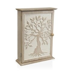 Шкаф для ключей Versa Дерево Деревянный MDF (1,5 x 32 x 26,8 cm) цена и информация | Сейфы | pigu.lt