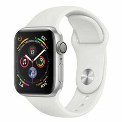 Apple Watch Series 4 44mm Silver Aluminum/Sport Band (Atnaujinta A) kaina ir informacija | Išmanieji laikrodžiai (smartwatch) | pigu.lt