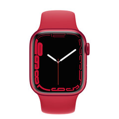 Apple Watch Series 7 41mm Red Aluminum (Atnaujinta, būklė kaip nauja) kaina ir informacija | Išmanieji laikrodžiai (smartwatch) | pigu.lt