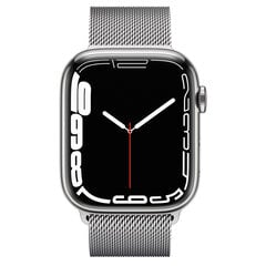 Apple Watch Series 7 45mm Graphite Stainless Steel (Atnaujinta, būklė kaip nauja) kaina ir informacija | Išmanieji laikrodžiai (smartwatch) | pigu.lt
