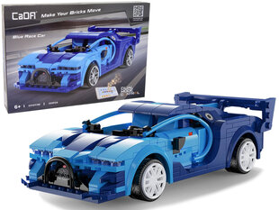 Konstruktorius Race Car Blue R/C 325 detalių, CaDA kaina ir informacija | Žaislai berniukams | pigu.lt