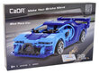 Konstruktorius Race Car Blue R/C 325 detalių, CaDA kaina ir informacija | Žaislai berniukams | pigu.lt