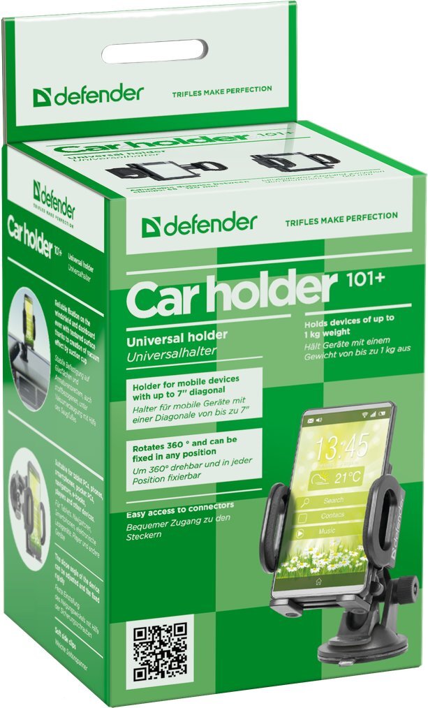 Universal Holder Defender automobilių laikiklis 101+ - kaina ir informacija | Telefono laikikliai | pigu.lt