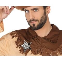 Šerifo ženkliukas, Sidabras kaina ir informacija | Karnavaliniai kostiumai | pigu.lt