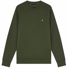 Толстовка без капюшона мужская Lyle & Scott Зеленый цена и информация | Мужские толстовки | pigu.lt