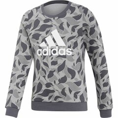 Džemperis mergaitėms Adidas S6454168, pilkas цена и информация | Свитеры, жилетки, пиджаки для девочек | pigu.lt