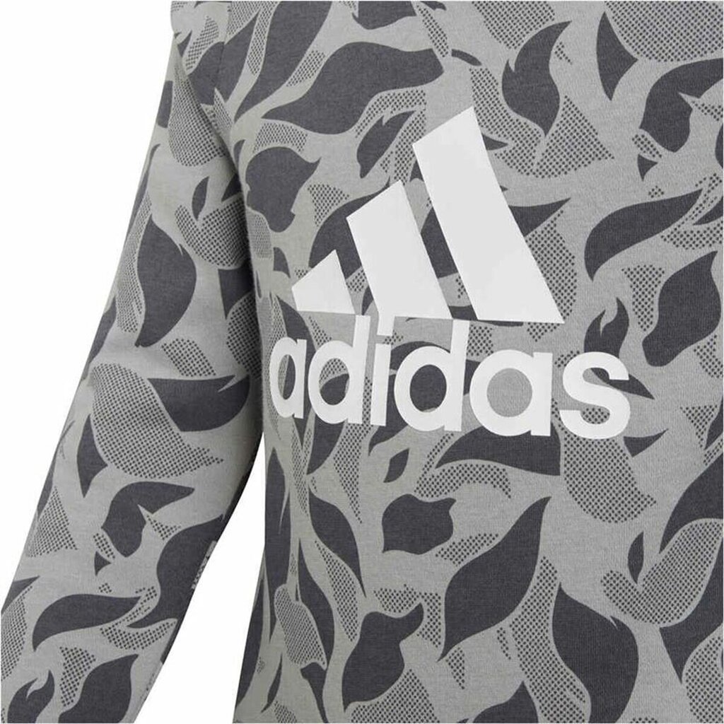 Džemperis mergaitėms Adidas S6454168, pilkas цена и информация | Megztiniai, bluzonai, švarkai mergaitėms | pigu.lt