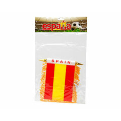 флаг 12 cm Испания Фиксация присоски цена и информация | Флаги и аксессуары к ним | pigu.lt