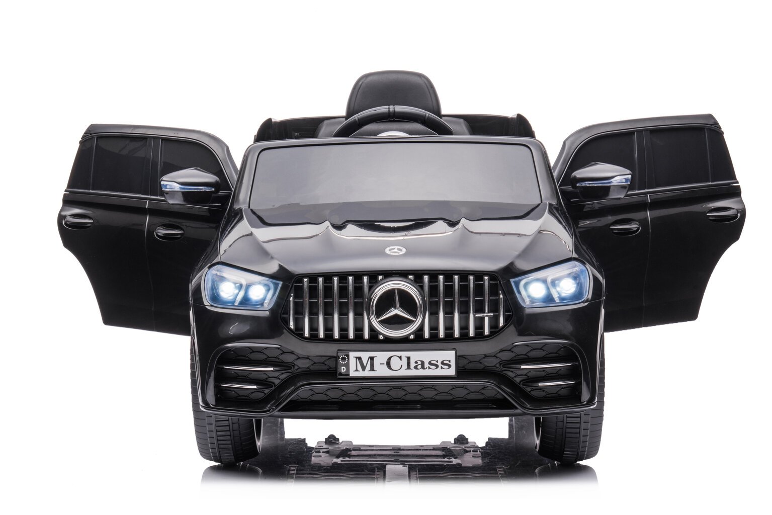 Elektromobilia vaikams Mercedes Benz M-Class 4x4 juodas kaina ir informacija | Elektromobiliai vaikams | pigu.lt