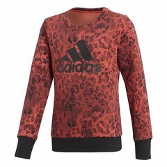 Толстовка без капюшона женская Adidas YG Crew Sweat Лососевый цена и информация | Свитеры, жилетки, пиджаки для мальчиков | pigu.lt